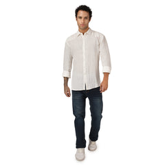 Onyx Linen Shirt - White