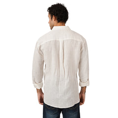 Onyx Linen Shirt - White