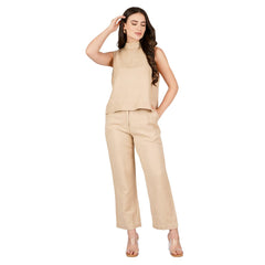 Neutral Minimalist Linen Co-Ord