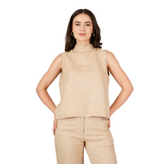 Neutral Minimalist Linen Co-Ord